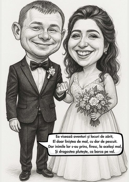 Caricaturi digitale personalizate – cadouri unice și amuzante!