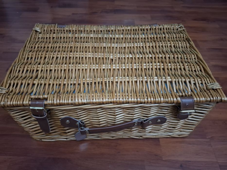 Cos picnic Bremen Madison Park, 4 persoane, elegant, patura inclusa, 46 x 30 x 21 cm