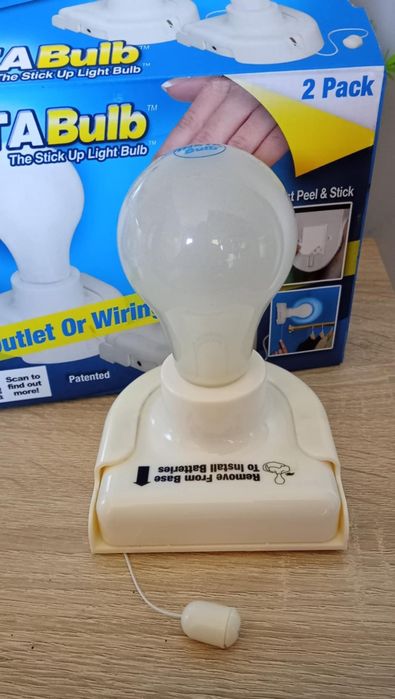 Becuri cu touch pe baterii