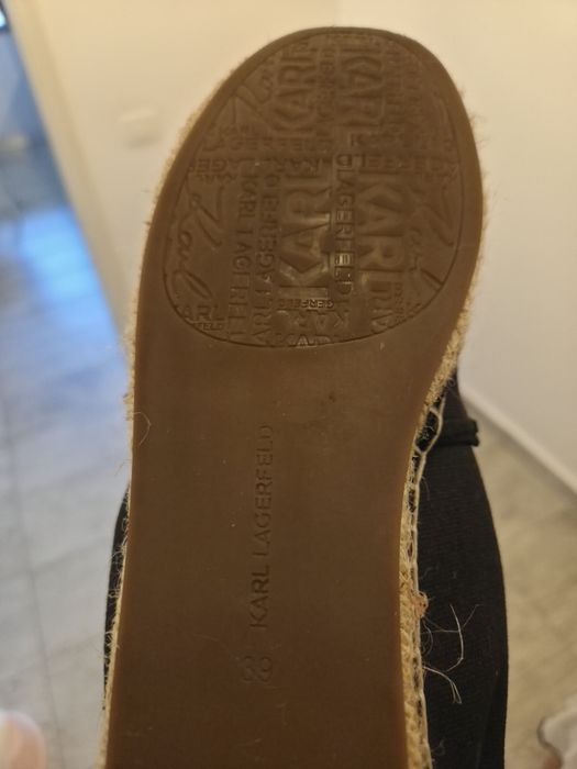 Espadrile Karl 39 ca noi.