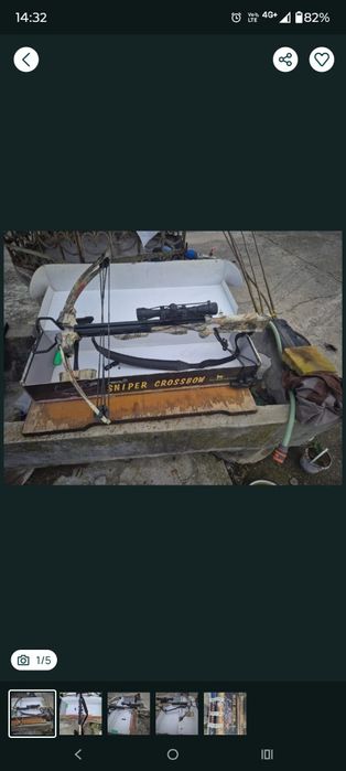Arbaleta sniper crossbow