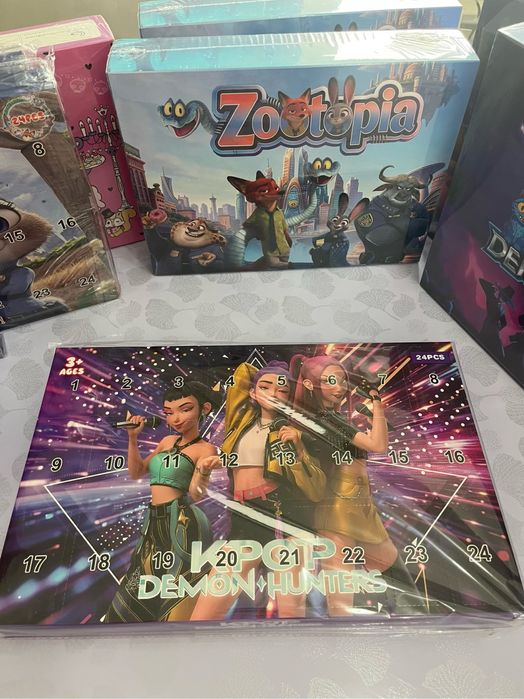 Адвент календари для девочек