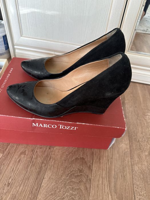 Сапоги замшевые женские