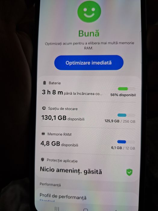 Vand Samsung Flip 6 probleme folie ,12 gb ram ,256 memorie