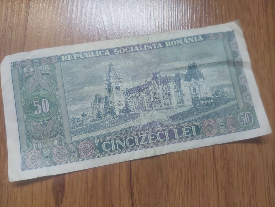 Bancnotă 50 Lei 1966 – Alexandru Ioan Cuza – RSR de colecție