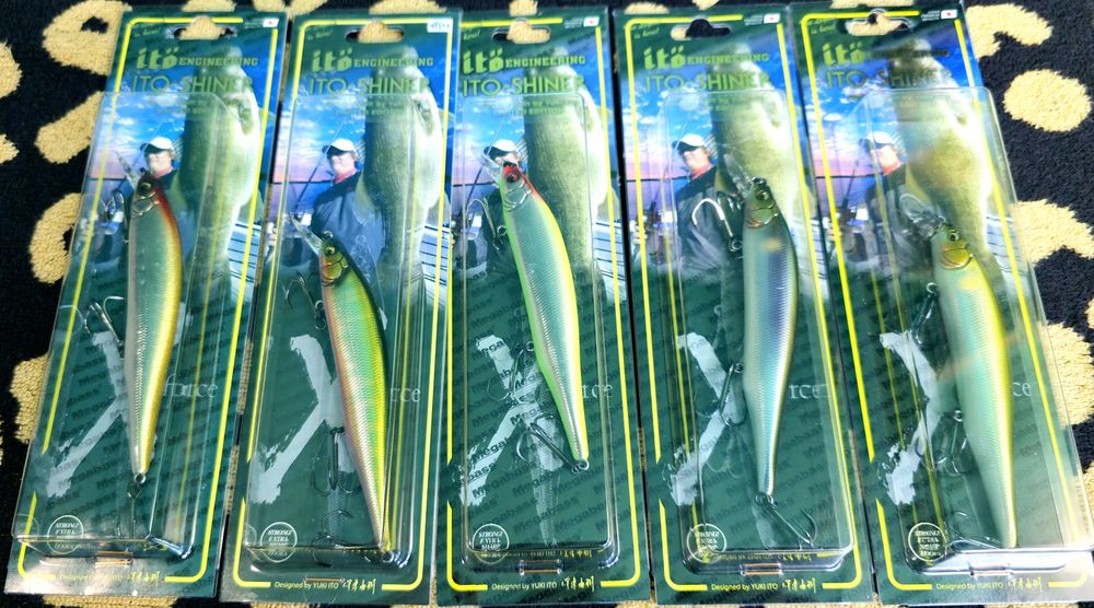 Vând 5 voblere Megabass Ito Shiner