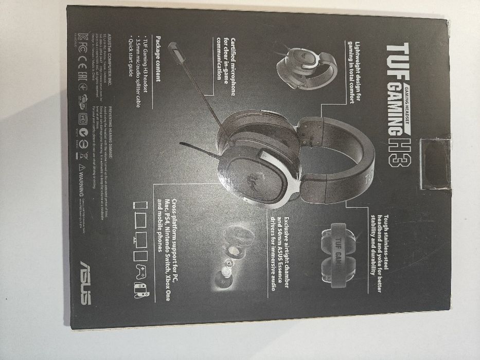 Căști Gaming Asus Tuf H3