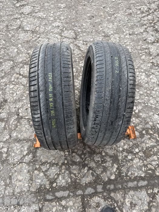 2 броя летни гуми Michelin 215/55 R17 Dot 2622 ном 506