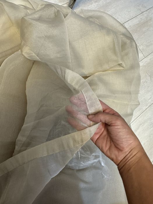 Продам тюли черная и цвет шампань