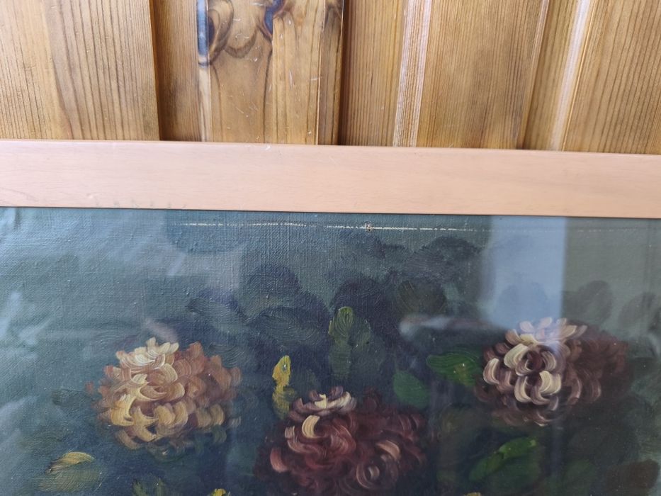 Tablou pe pânză cu sticlă de protecție