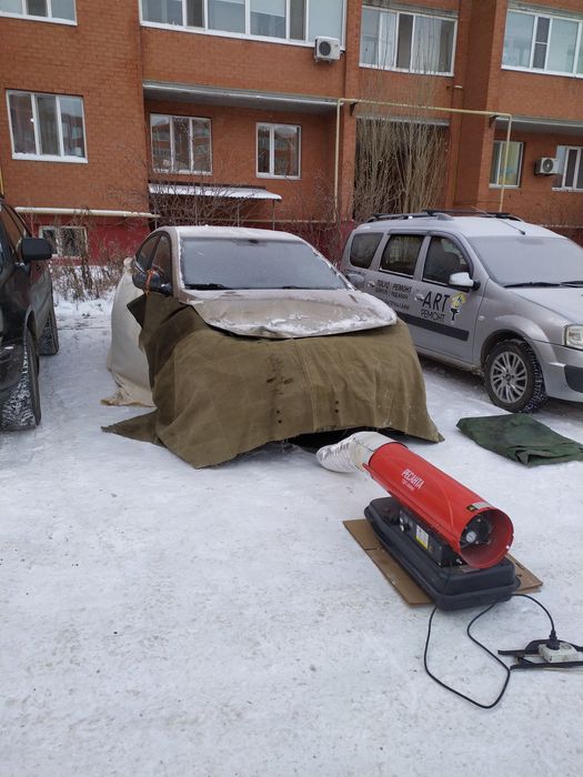 Машина қыздыру пушкамен