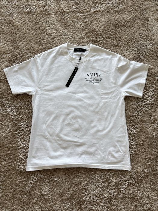 Tricou Amiri Alb