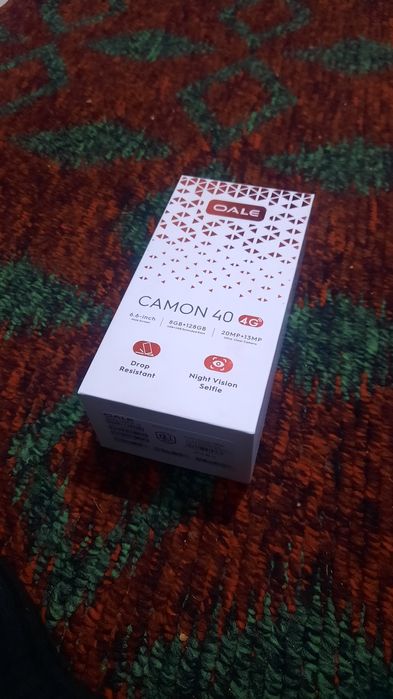Telefon телефон сотилади smartfon Camon 40 128 tali