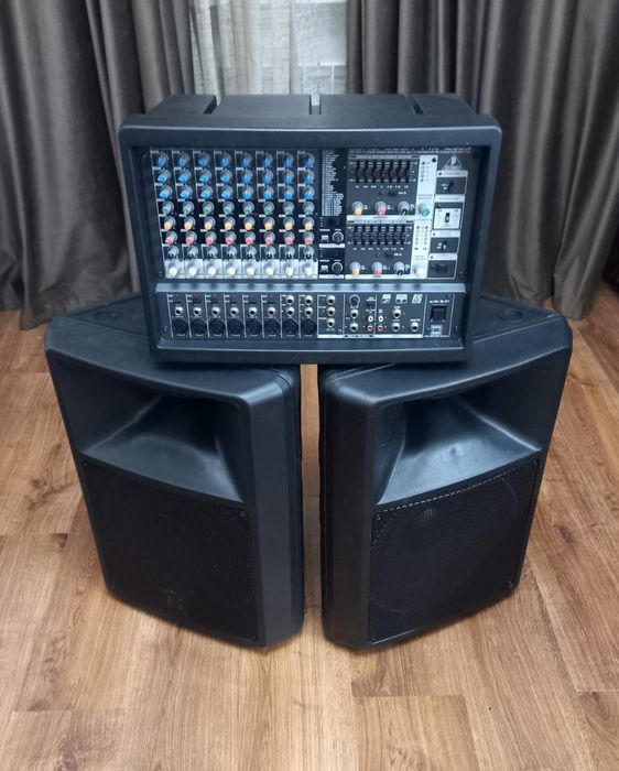 Звуковой комплект Behringer 500 ватт в аренду на праздники.