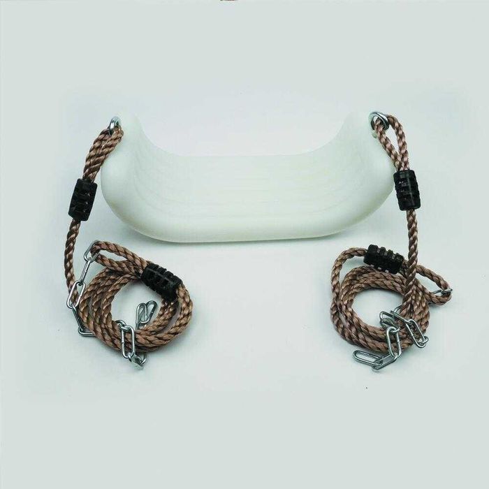 Седалка за люлка ПВЦ АС2022 с LED светлини и въжета 39*16.5*6 см.