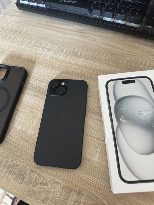 iPhone 15 black | ca nou | 16 cicluri  | Garantie
