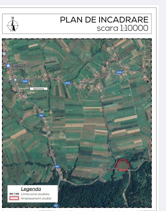 Teren intravilan de vânzare în Vârciorog – Dobrești, lângă Lacul Vida  | Ideal cabane, pensiune sau investiție turistică | Aproape de Aleșd și Oradea