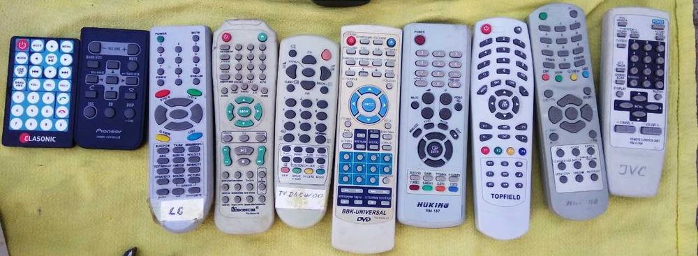 Пульты от Lg,Samsung,Shivaki,Daewoo,Panasonic,Artel и другие.