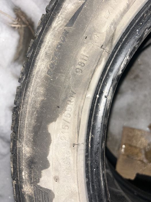 215/55/R17 2 шт шины