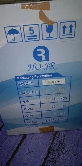 Новый промышленный 4-ниточный оверлок HOJR JR-847D (в коробке)