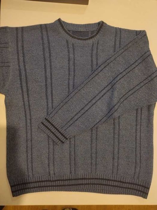Мъжки вълнен пуловер, размер М