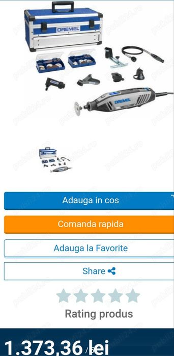 Trusă DREMEL nouă + ieftină