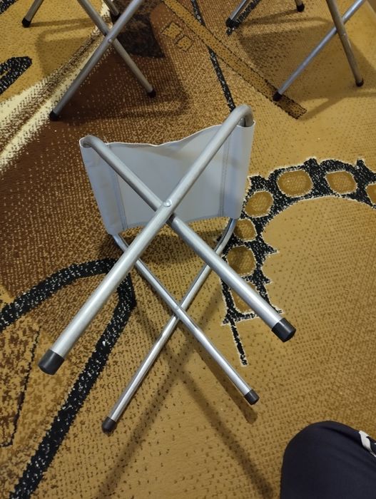 Стульчики раскладные новые.