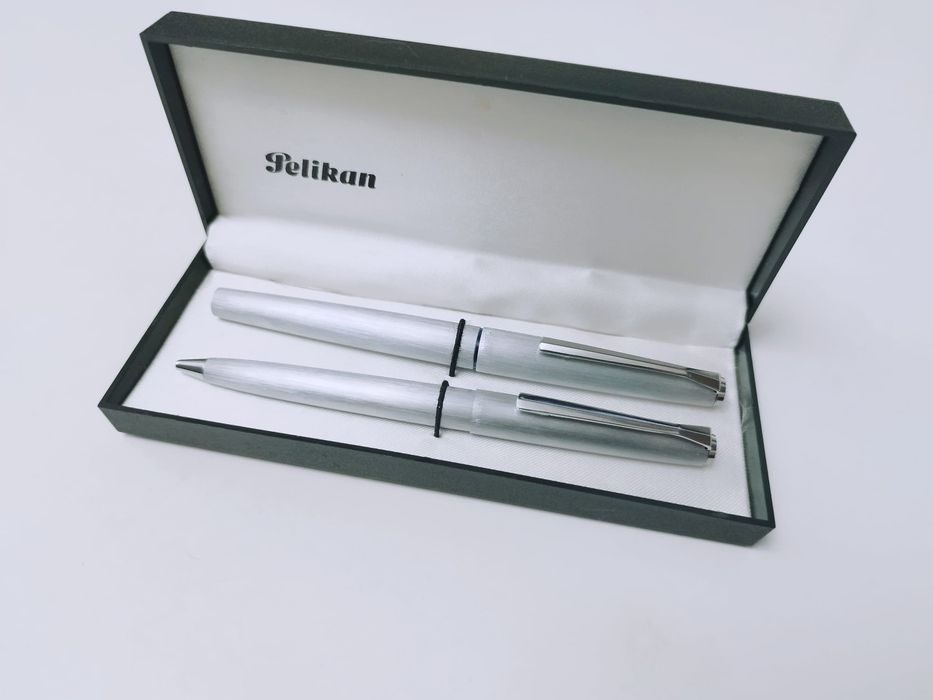 Vechi set pix si stilou Pelikan SILVEXA 28, anii 1960-1970