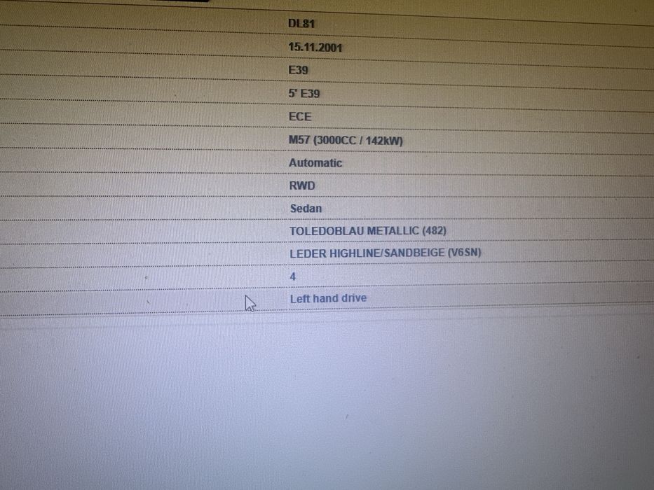 Калник/Калници за BMW E39