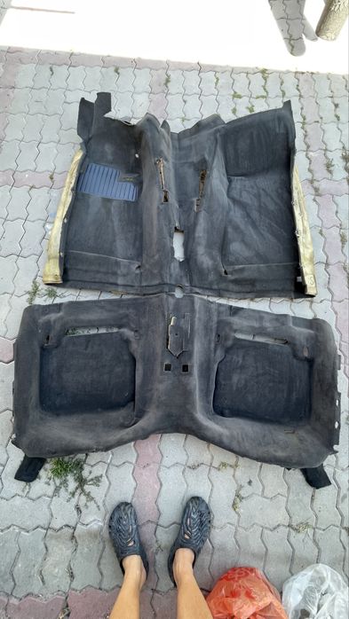 Ковролан на бмв е34, bmw e34, радиатор кондиционера, задняя полка