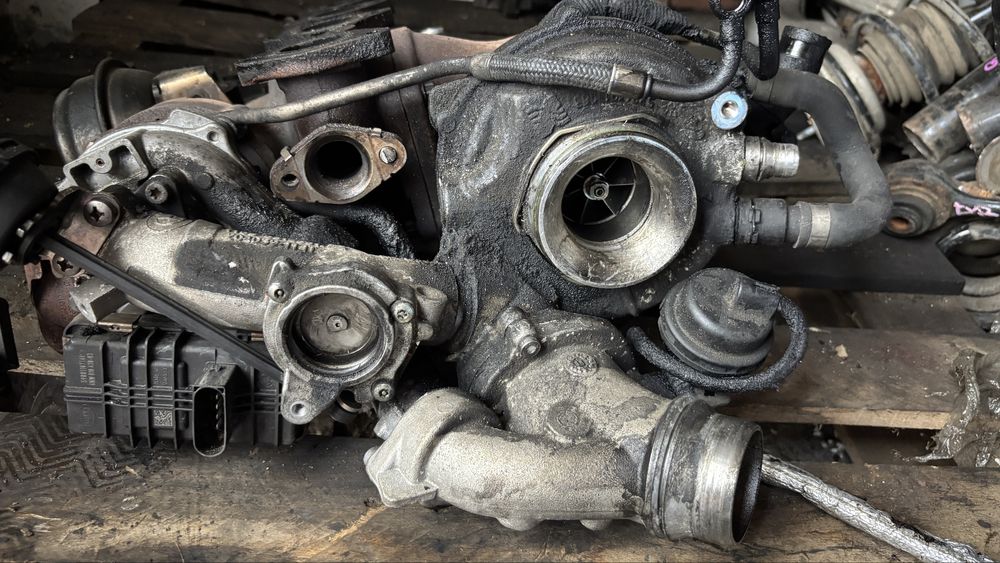 Ansamblu turbine Bmw F10 525d 218 cai N47 2.0d bi-turbo