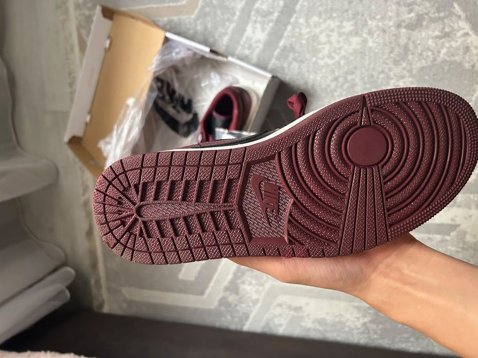 Nike dunk бордовый цвет