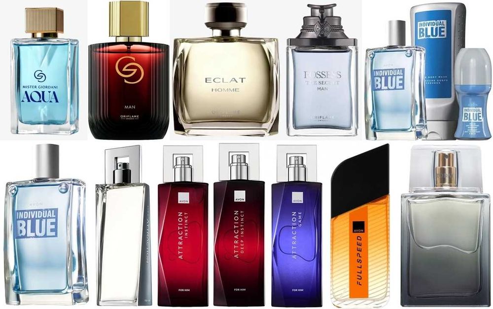 Дамски тоалетни води и парфюми от Avon, Oriflame