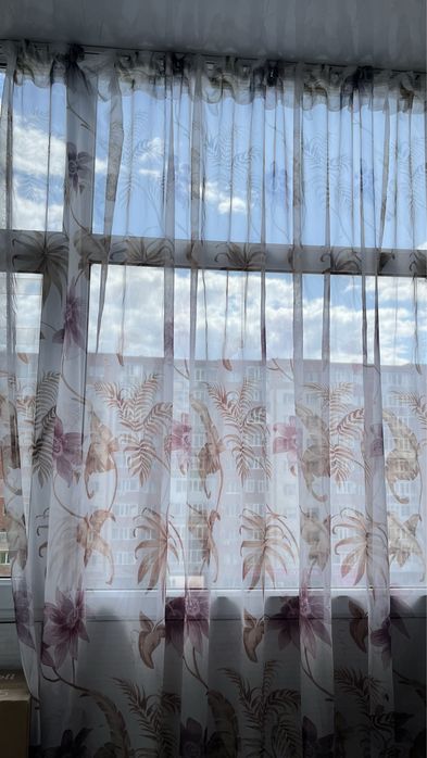 Тюль высота 2.6 ширина 2,5