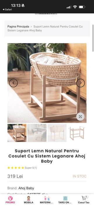 Set Cosulet Bebe Pentru Dormit Camera Bebelusului