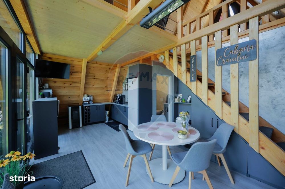 Cabană A-frame, Damiș, Bratca, Afacere la cheie De Vânzare