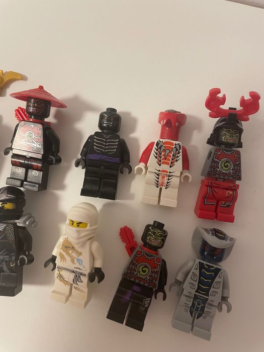 Lot Minifigurine Lego Ninjago Zane Dx Garmadon