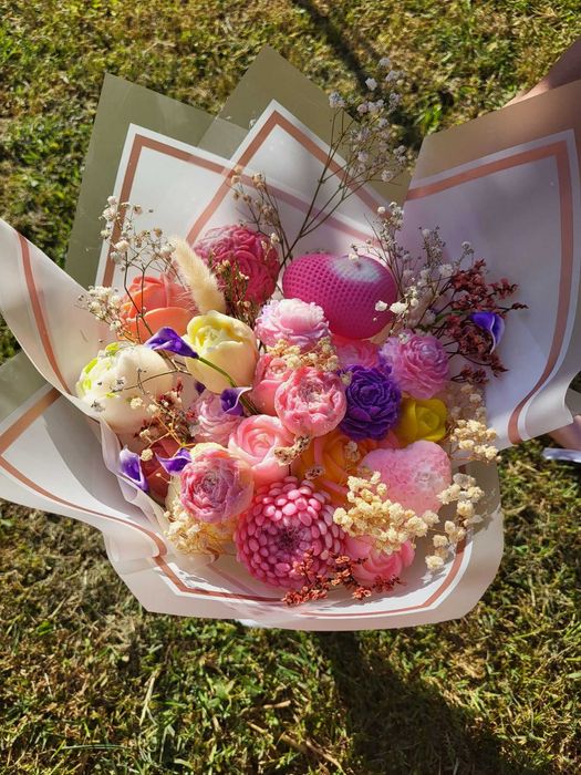 Натурални домашни соеви свещи