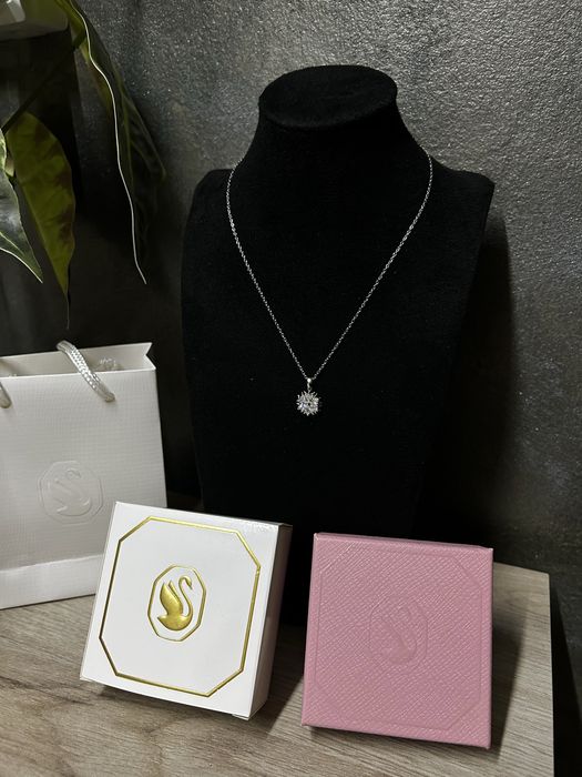 Lantisor SnowFlake Swarovki