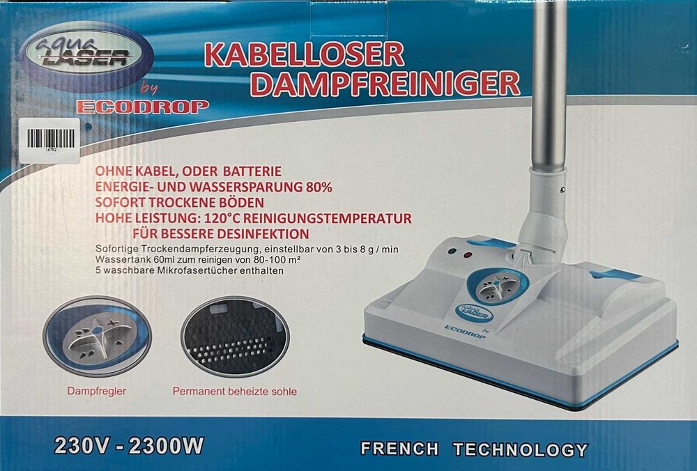 Aparat de curat cu abur AQUA LASER BY ECODROP [#16752#]