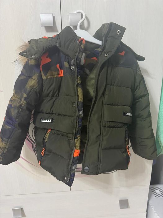 Зимняя куртка с полукомбинезоном