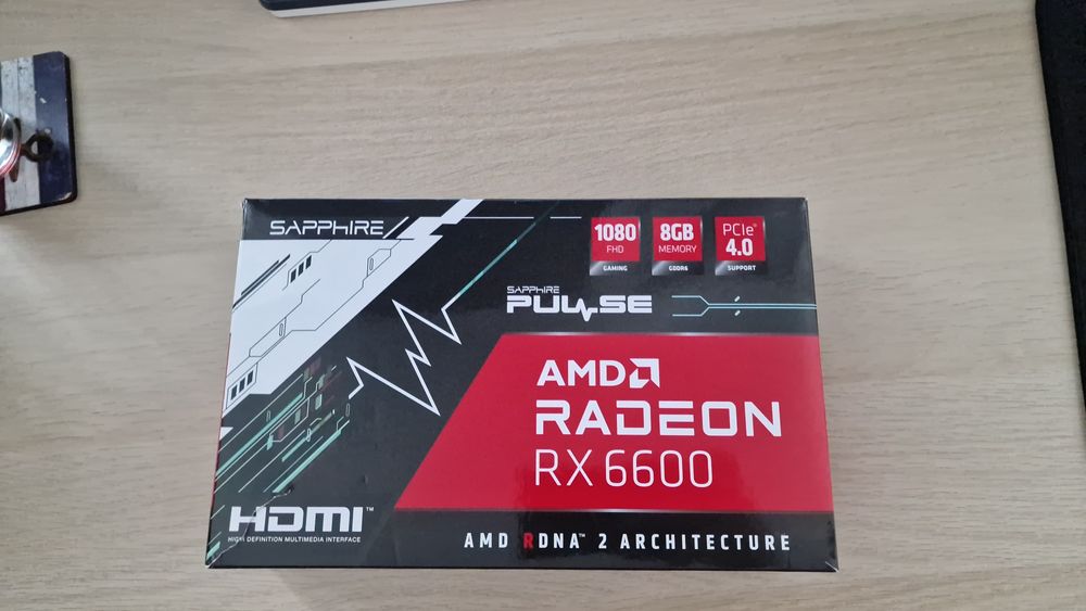 Placa video Sapphire Radeon RX 6600 PULSE 8GB GDDR6 128-bit
