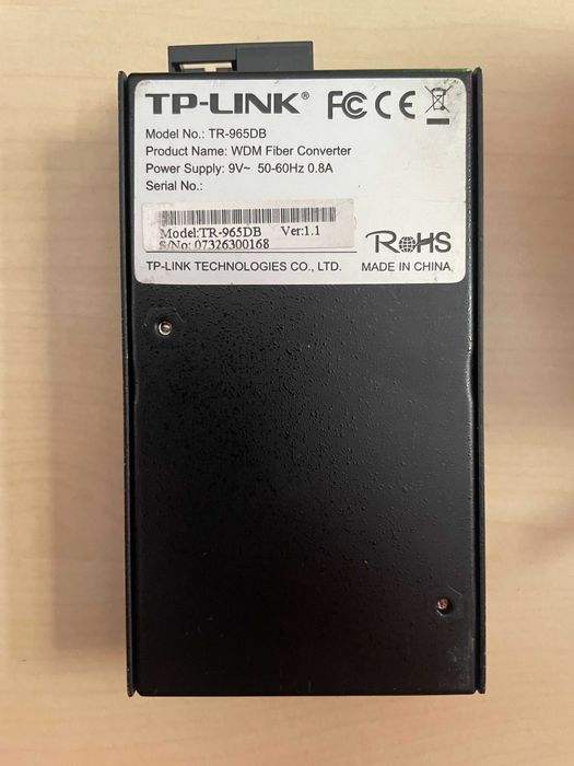 Media convertor fibra optica