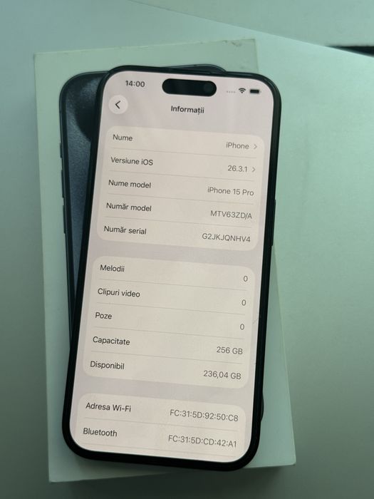 iPhone 15 Pro 256GB