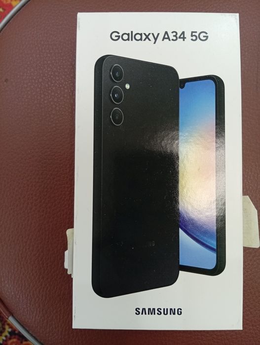 Смартфон Samsung Galaxy A34 5G 6/128 ГБ, черный