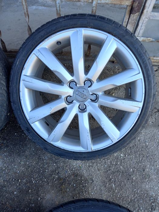 Vând jante R19 Audi A5 originale, Vw sau Skoda prindere 5x112 butuc 66