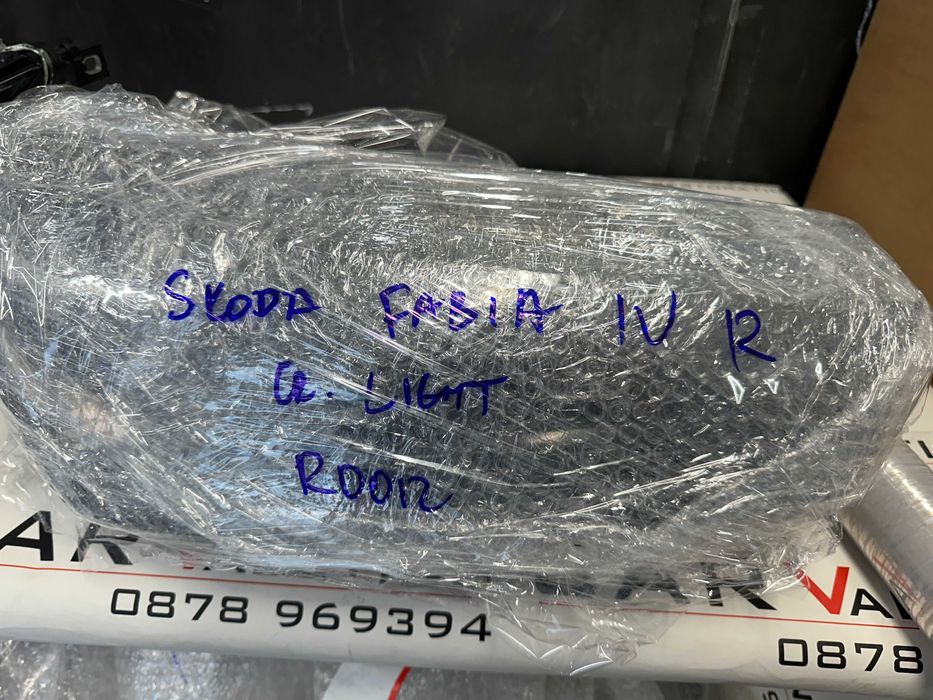 Фар фарове десен Skoda Fabia 4 лед far farove Шкода Фабиа LED