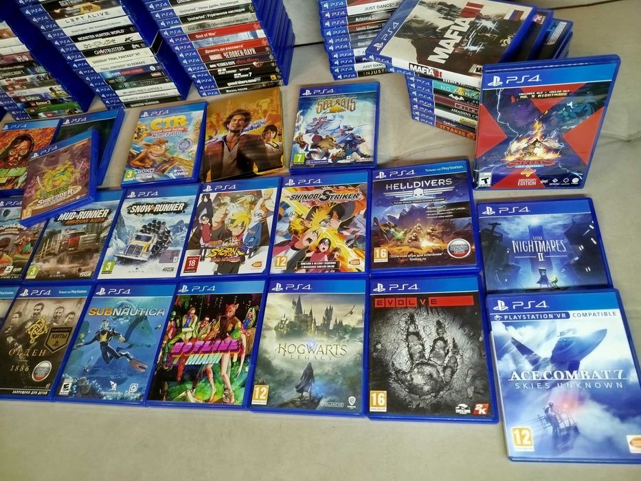 Диски на ps4 ps5 игры