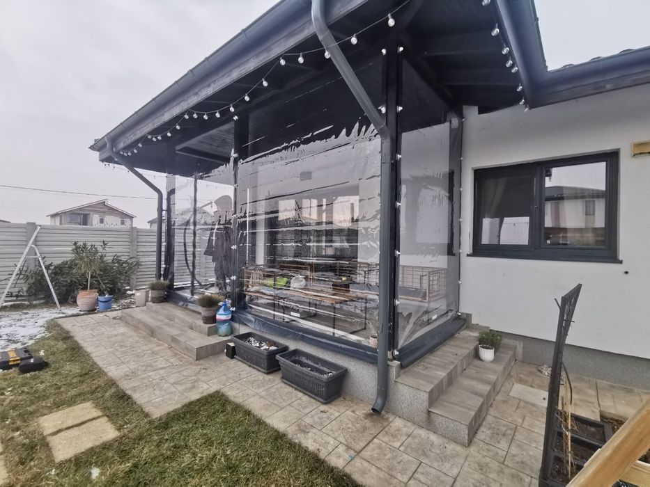 Folie terasa transparenta Cristal premium terase si foisoare