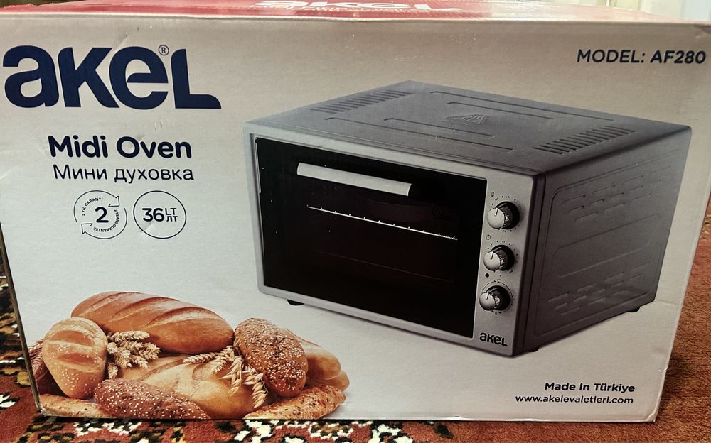 Мини духовка akel